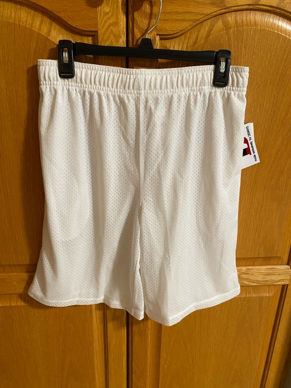 Boys White Mesh Athletic Shorts. Size XL. New with tags.